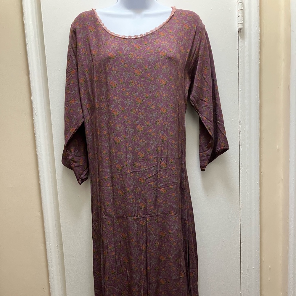 Kara - Line Floral Dress